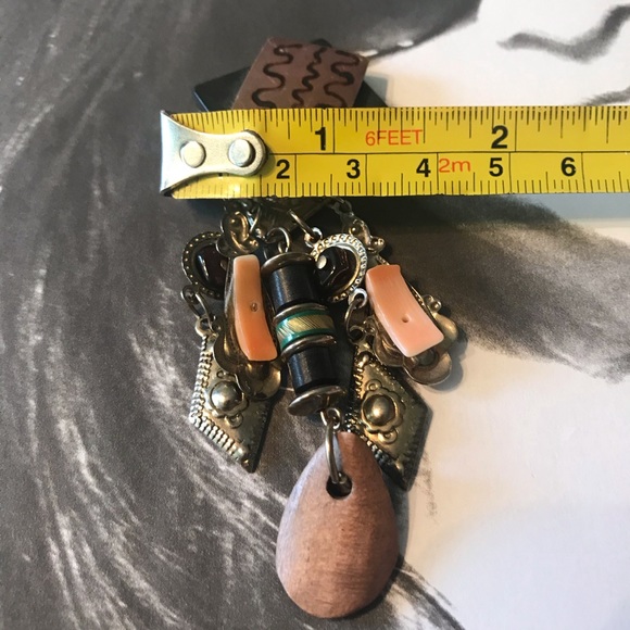 ARAGON MIXED MEDIA DANGLE EARRINGS NWT - Picture 10 of 11